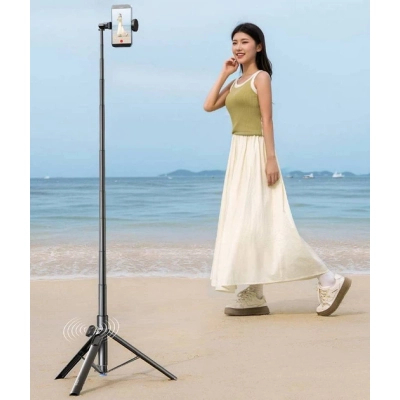 ������� ��� ����� RTAKO ������ RZP001-AB226 Integrated selfie stick Black (6942063221487) - �������� 6