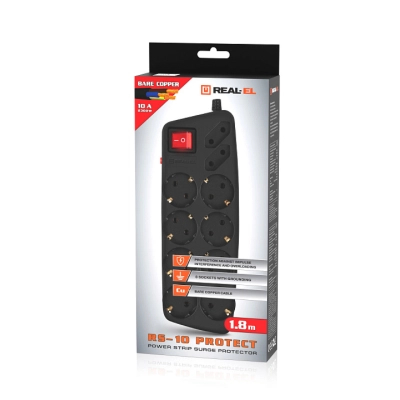 ��������� ������ �������� REAL-EL RS-Protect 505, 1.8m, black (EL122300044) - �������� 8