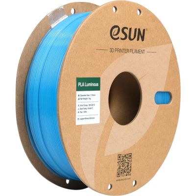 ������� ��� 3D-�������� eSUN PLA- Luminous 1.75�� 1kg BLUE (PLA-P175LU1) - �������� 1