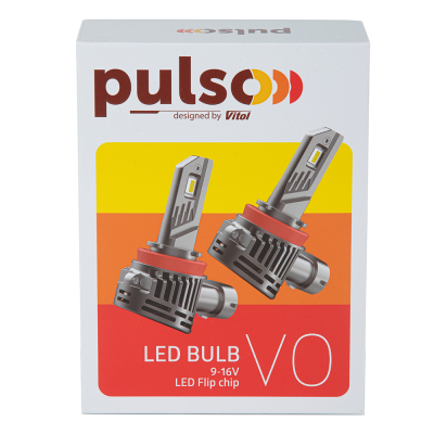 ��������� PULSO LED-chips Flip chip/9-16V/2*50W/6000Lm/6500K (VO-H8/H9/H11/H16) - �������� 5