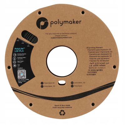 ������� ��� 3D-�������� Polymaker PLA POLYLITE LW 1.75 mm 0,8kg BLACK (PA08001) - �������� 2