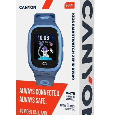 �����-�������� Canyon ZEFIR KW-49 E-SIM 4G GPS Blue ������� �����-�������� (CNE-KW49BL) - �������� 7