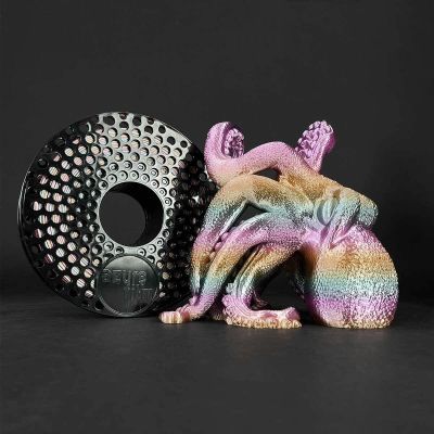 ������� ��� 3D-�������� AzureFilm PLA SILK 1,75mm 1kg Rainbow Tropicana (FL171-2463) - �������� 3