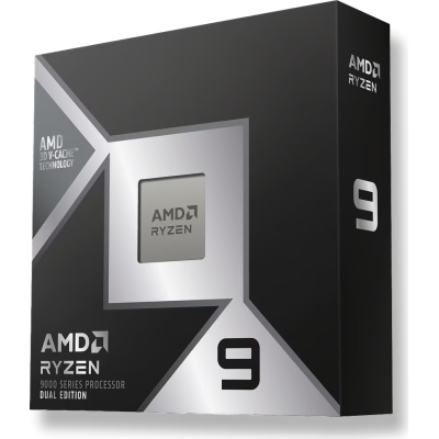 ��������� AMD (AM5) Ryzen 9 9950X3D2, Box, 16x4.3 ��� (Turbo Boost 5.6 ���), Radeon Graphics, L3 192��, Granite Ridge (Zen 5), 4 ��, TDP 200 ��, ���������������� ���������, ������� ���������� � ��������� �� ���� (100-100001978WOF) - �������� 3