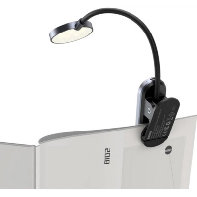 ���������� ����� Baseus Comfort Reading Mini Clip Lamp with battery Dark Gray (DGRAD-0G) - �������� 3
