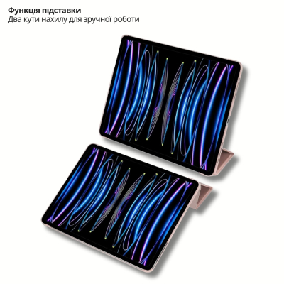 ����� �� �������� BeCover Tri Fold Hard Apple iPad Air 13" M4 2026 Pink (715335) - �������� 3