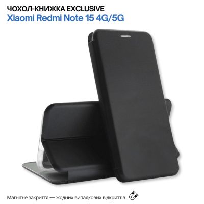 ����� ��� ���������� �������� BeCover Exclusive Xiaomi Redmi Note 15 4G/5G Black (715476) - �������� 8