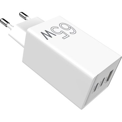 �������� ������� Sigma 2xUSB-C PD65W + 1xUSB QC3.0 GaN X-power PS65-01 white (4827798637715) - �������� 8