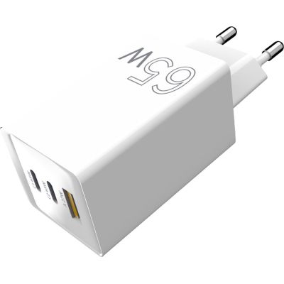 �������� ������� Sigma 2xUSB-C PD65W + 1xUSB QC3.0 GaN X-power PS65-01 white (4827798637715) - �������� 9