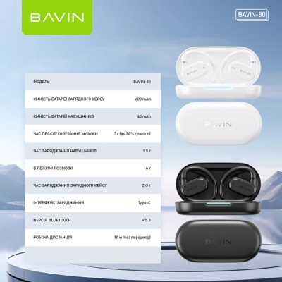 ��������� BAVIN BAVIN-80 Hi-Res Black (HB-BA-80-BK) - �������� 8