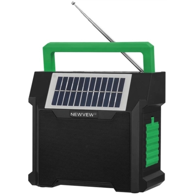 ��������� ������� NEWVEW NV-9153 Solar Panel/BT/USB/TF/FM Green (NWVW-NV-9153-GN) - �������� 1