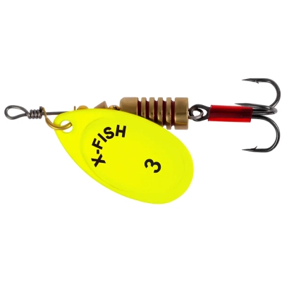 ������ X-Fish Stark 6.5g 3 Nikel UV lime (1917.07.39) - �������� 1