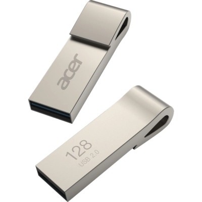 USB ���� ���������� Acer 128GB UF200 Silver USB 2.0 (BL.9BWWA.505) - �������� 4