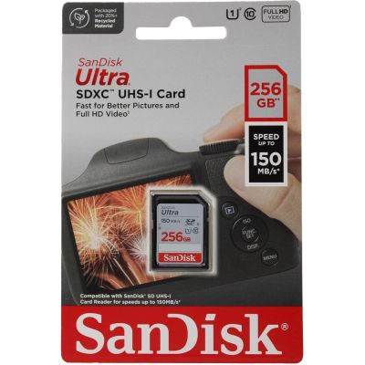 ����� ������ SanDisk 256GB SDXC class 10 UHS-I Ultra (SDSDUNC-256G-GN6IN) - �������� 2
