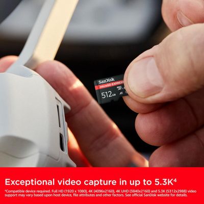 ����� ������ SanDisk 512GB microSDXC class 10 UHS-I U3 A1 Express (SDSQXFN-512G-GN4NN) - �������� 6