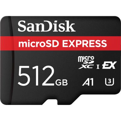 ����� ������ SanDisk 512GB microSDXC class 10 UHS-I U3 A1 Express (SDSQXFN-512G-GN4NN) - �������� 1
