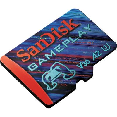 ����� ������ microSDXC, 128Gb, SanDisk GamePlay, �lass10 UHS-I A2 U3 V30, ��� ��������, �� 190/90 ��/� (SDSQXAA-128G-GN6XN) - �������� 2