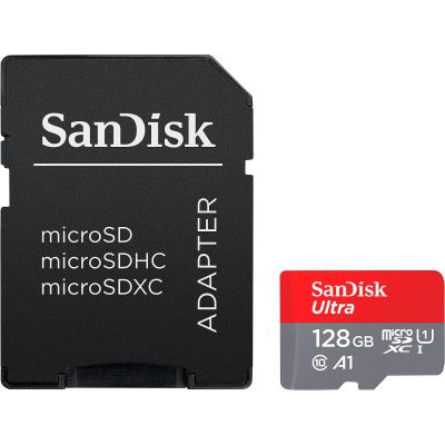 ����� ������ SanDisk 128GB microSD class 10 UHS-I A1 Ultra (SDSQUAB-128G-GN6IA) - �������� 1