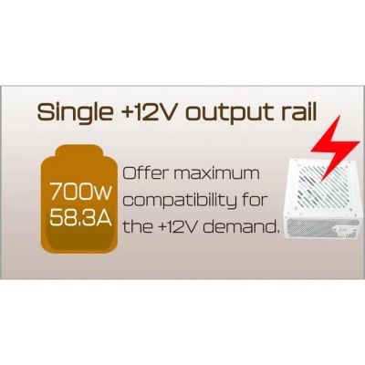 ���� ������� HighPower 700W (HPE-700ST-B12S) - �������� 8