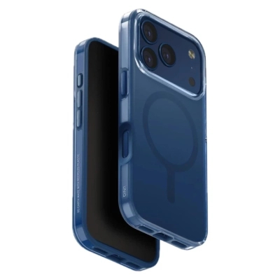 ����� �� ��������� �������� Uniq iPhone 17 Pro Max Clario Magclick Charging blue (8886463694848) - �������� 1