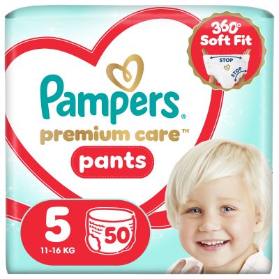 ���������� Pampers Premium Care Pants ����� 5 (11-16 ��) 50 �� (8006530320085) - �������� 1