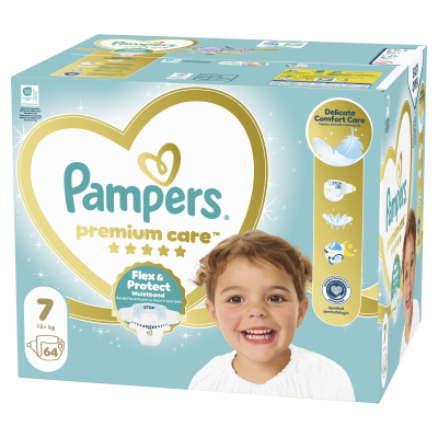 ���������� Pampers Premium Care ����� 7 15+ �� 64 �� (8006530260145) - �������� 2