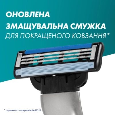 ����� ������ Gillette Mach3 10 ��. + Mach3 Charcoal 5 ��. (8700216876094) - �������� 5