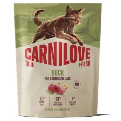 ����� ���� ��� ����� Carnilove True Fresh Duck Sterilised 400 � (8595602582334) - �������� 1