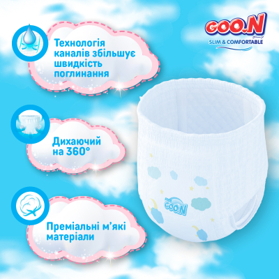 ���������� GOO.N Slim & Comfortable ����� 6 XXL 15-25 �� 36 �� (21001094) - �������� 4