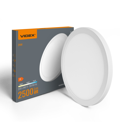 ��������� Videx DL6R 24W 3000K-4000K-6500K White (VL-DL6R-24CW) - �������� 1