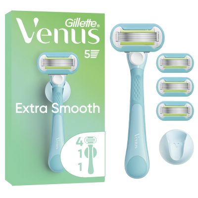 ������ Gillette Venus Extra Smooth � 4 ������� ����������� + ����� ��� ������ (8700216969956) - �������� 1