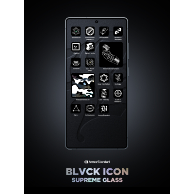 ������ �������� Armorstandart Supreme Plus Icon Samsung S26 Black (ARM91802) - �������� 10