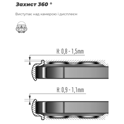 ����� ��� ���������� �������� Armorstandart ICON Xiaomi Poco X8 Pro Max 5G Lavender (ARM91081) - �������� 5