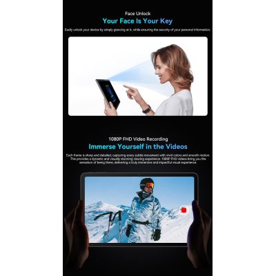 ������� Oscal Pad 100 12.0" 6/256GB 4G (LTE) Sky Blue (6931548326335) - �������� 16