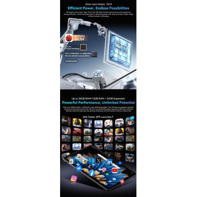 ������� Oscal Pad 100 12.0" 6/256GB 4G (LTE) Sky Blue (6931548326335) - �������� 30