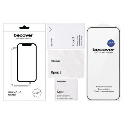 ���� ������� BeCover 10D Xiaomi 17 Black (715710) - �������� 2