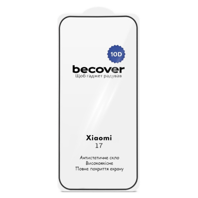 ���� ������� BeCover 10D Xiaomi 17 Black (715710) - �������� 3