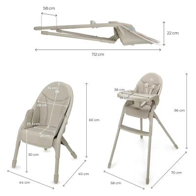 �������� ��� ��������� Kinderkraft Dinnly Beige (5902533931569) - �������� 12