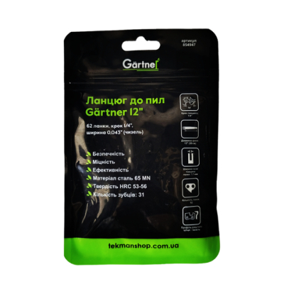 ���� Gartner 12", 62 �����, ��� 1/4", ������ 0.043", ������ (854947) - �������� 2
