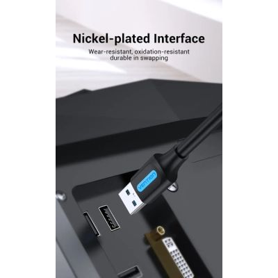 ���� ������ USB 3.0 AM/AM 1.5m PVC black Vention (CONBG) - �������� 3