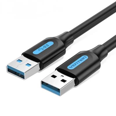 ���� ������ USB 3.0 AM/AM 1.5m PVC black Vention (CONBG) - �������� 1