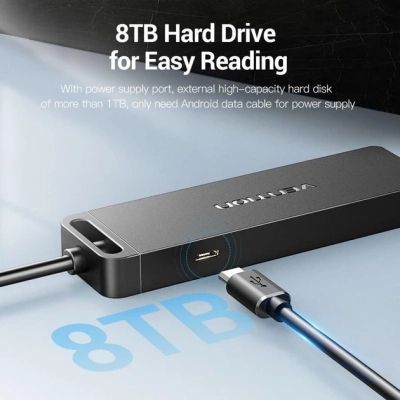 ��������� ����������� ����-���� USB 3.0 to SD/TF 0.15m black Vention (CLPBB) - �������� 4
