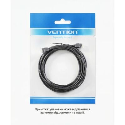 ����-���� 0.5�, UTP cat 6A RJ-45 slim black Vention (IBIBD) - �������� 12