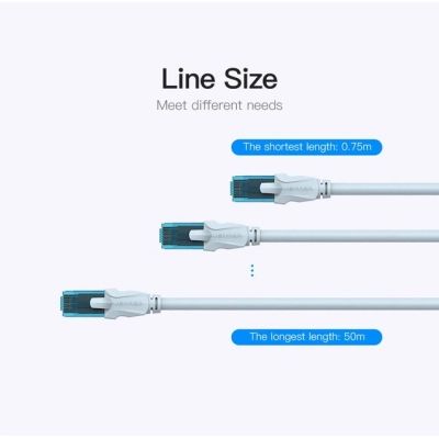 ����-���� 0.75� UTP cat 5e RJ-45 blue Vention (VAP-A10-S075) - �������� 11