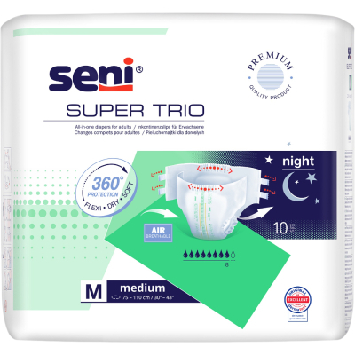 ϳ������ ��� �������� Seni Super Trio Medium 75-110 �� 10 �� (5900516803476) - �������� 1