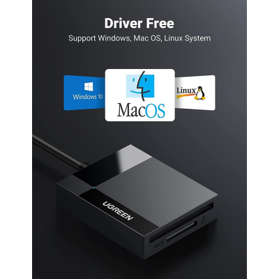 �������� �������� ����-���� USB 3.0 All-in-One 0.5m Card Reader Ugreen (30333) - �������� 5