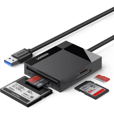 �������� �������� ����-���� USB 3.0 All-in-One 0.5m Card Reader Ugreen (30333) - �������� 1