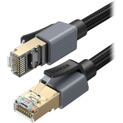 ����-���� 5m F/FTP cat 8 RJ-45 black 40Gbps 2000MHz Ugreen (85731) - �������� 3