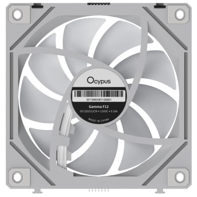 ����� ��� ������� OCYPUS GAMMA F12 ARGB REVERSE BLADE ���� (GAMMA-F12-WH1AM01U-GL) - �������� 5