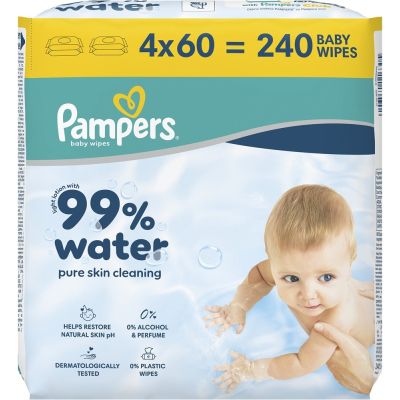 ������� ������� �������� Pampers 99 Water, 240 �� (8006530116305) - �������� 2